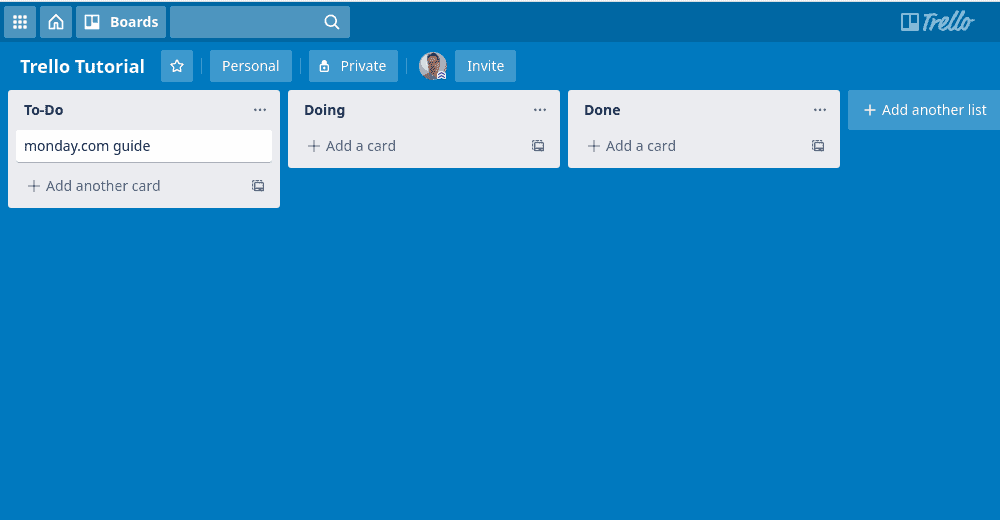 Trello Card